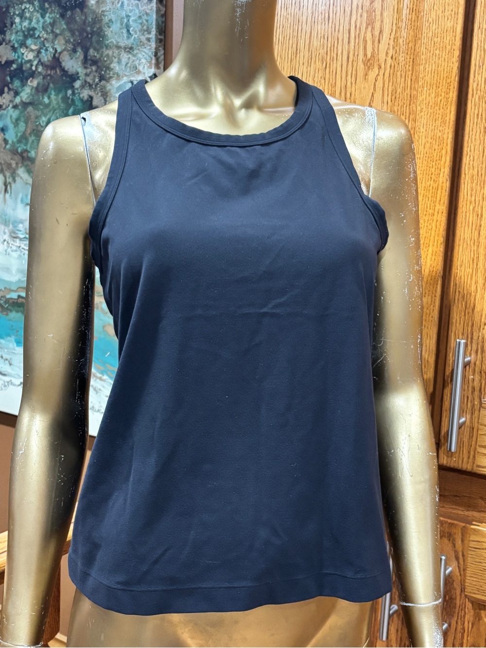 lululemon athletica Black High-Neck Racerback Tank